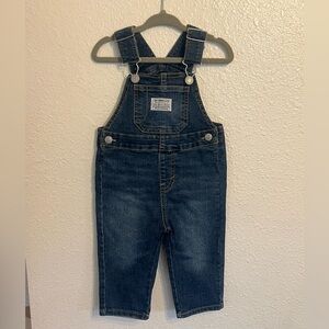 Levi's Dark Blue Kids Denim Overalls